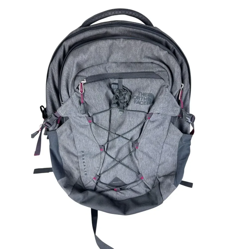 The North Face Borealis Backpack Gray Outdoor Hiking Laptop Padded‎